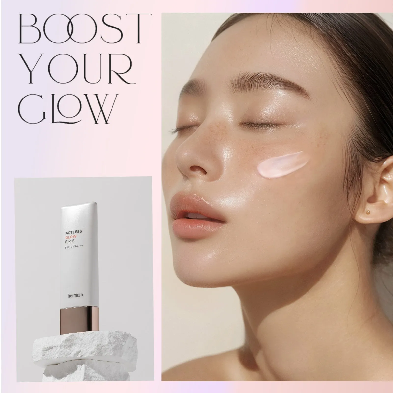 [ $100 FREE GIFT] Artless Glow Base SPF 50  PA    40ml/1.35fl.oz