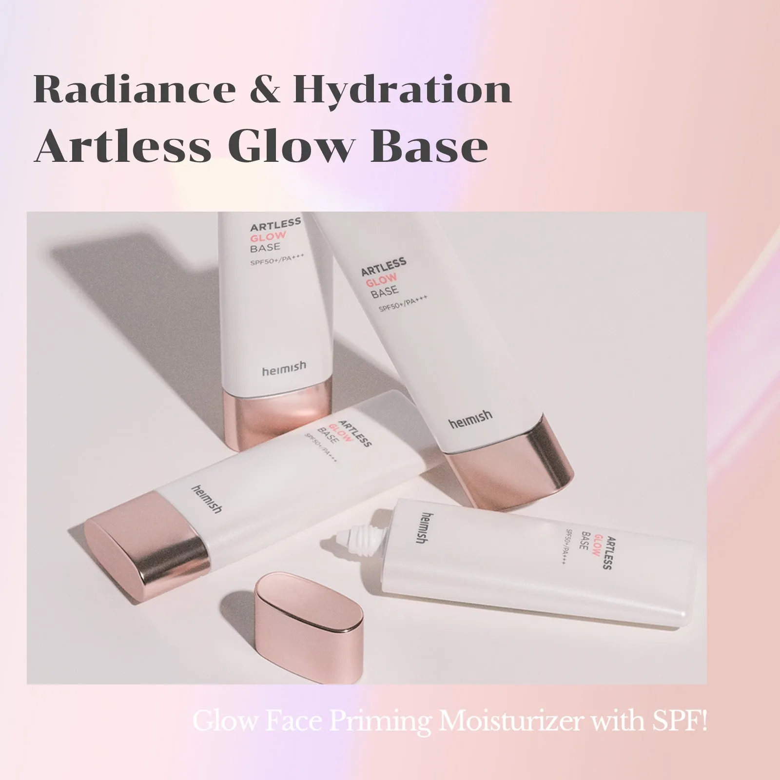 [ $100 FREE GIFT] Artless Glow Base SPF 50  PA    40ml/1.35fl.oz