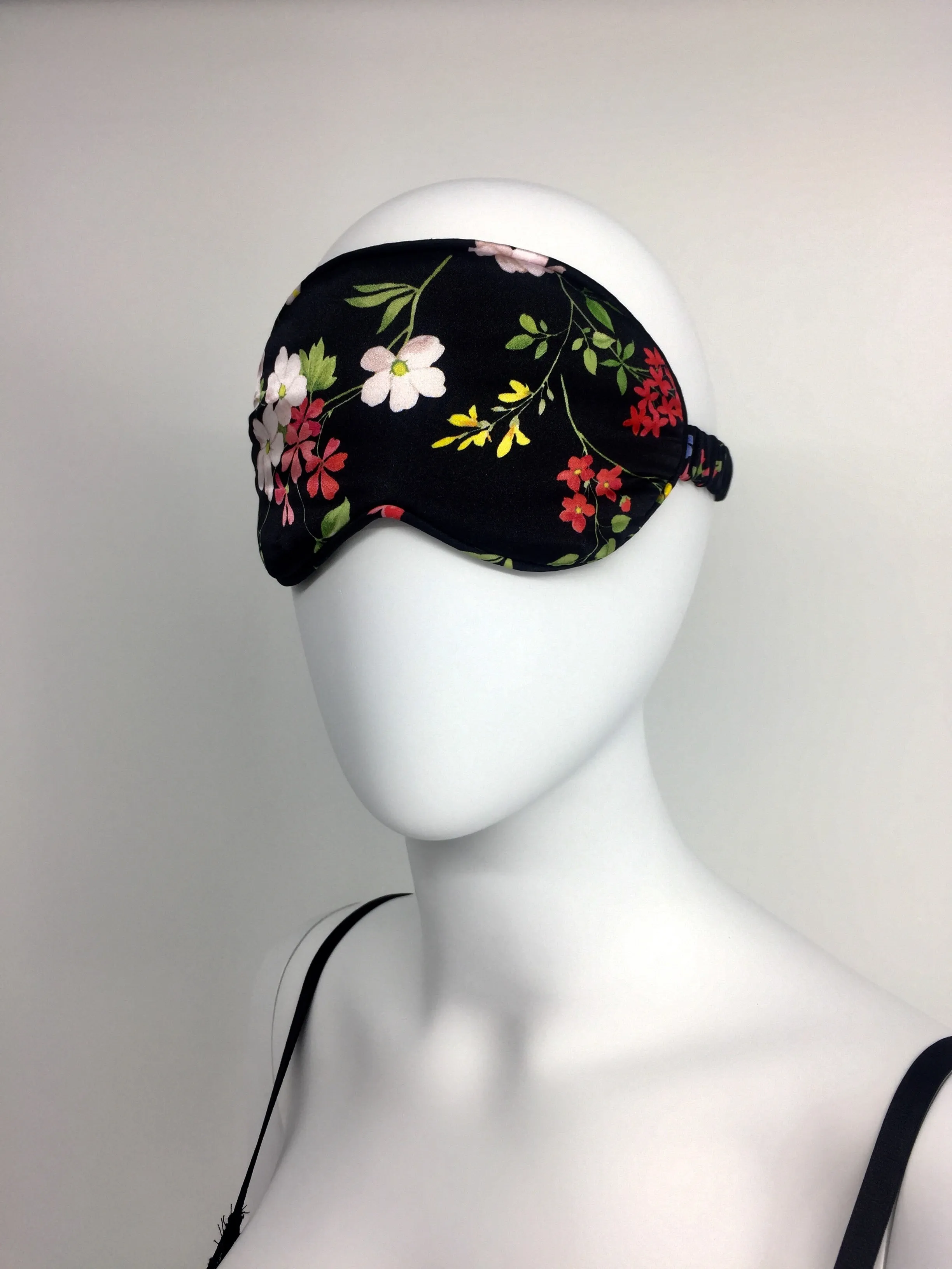 100% Silk Sleep Mask - Sandra Silk Zen Garden Collection 1002-CB