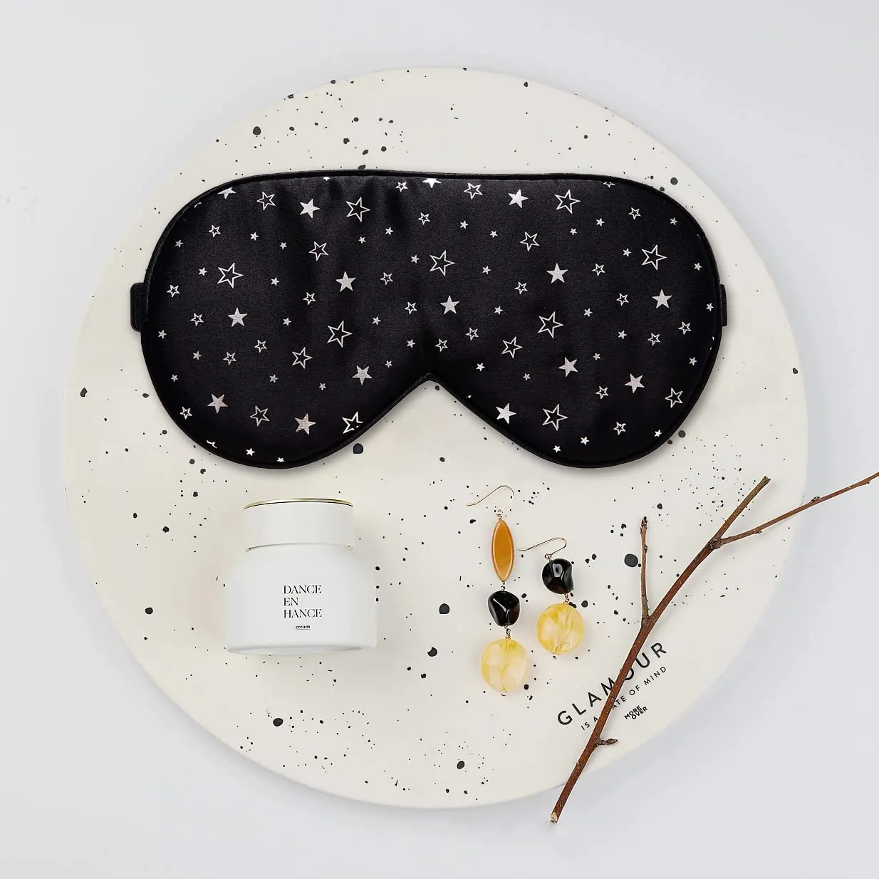 100% Silk Sleep mask with Adjustable Strap,Comfortable and Super Soft Eye mask Ultimate Sleeping aid,blindford Silver Stars Silverstar