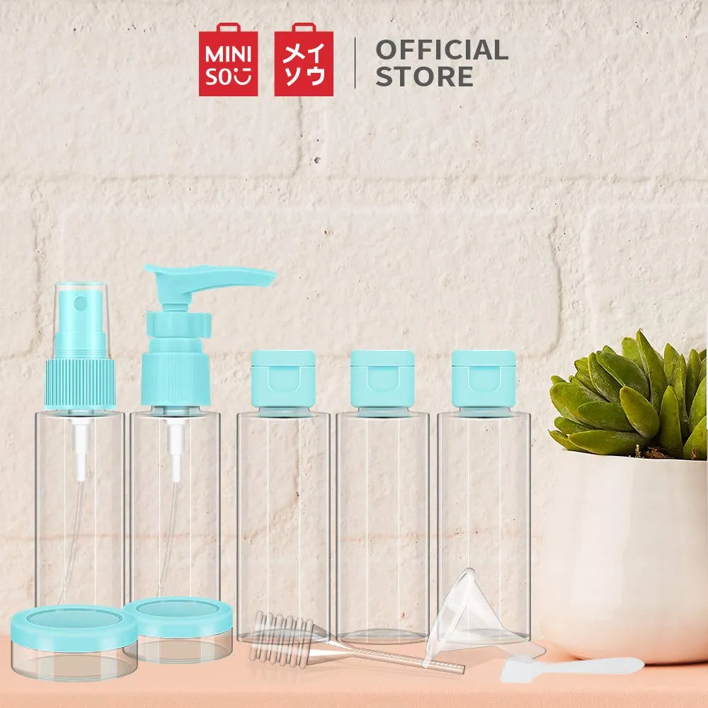 10PCs BPA Free Portable Toiletry Containers Set-Blue(SA2405-173)