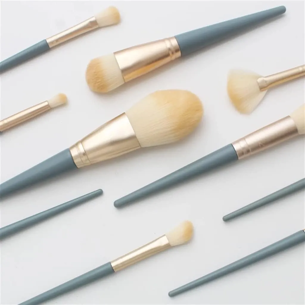 10Pcs Soft Fluffy Makeup Brushes Set For Cosmetics Foundation Blush Powder Eyeshadow
