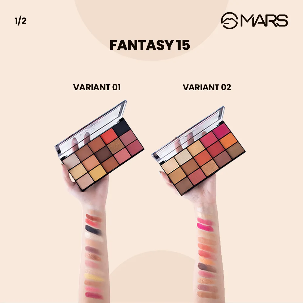 15 Color Eyeshadow Palette | Fantasy 15