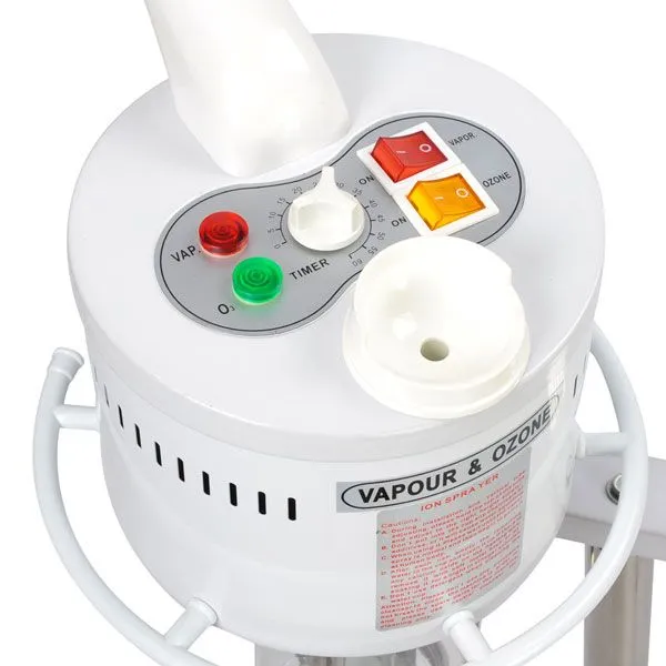 2 in 1 Salon Spa Ozone Facial Steamer w/ Magnification Lamp