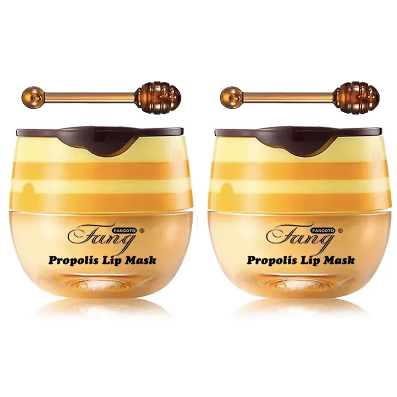 2 Pieces Propolis Care style Lip Sleeping Mask