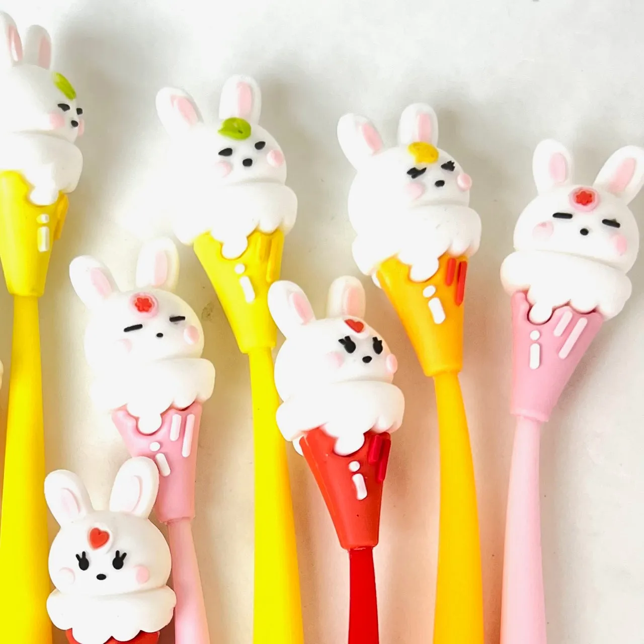 22487 RABBIT ICE CREAM WIGGLE GEL PEN-48