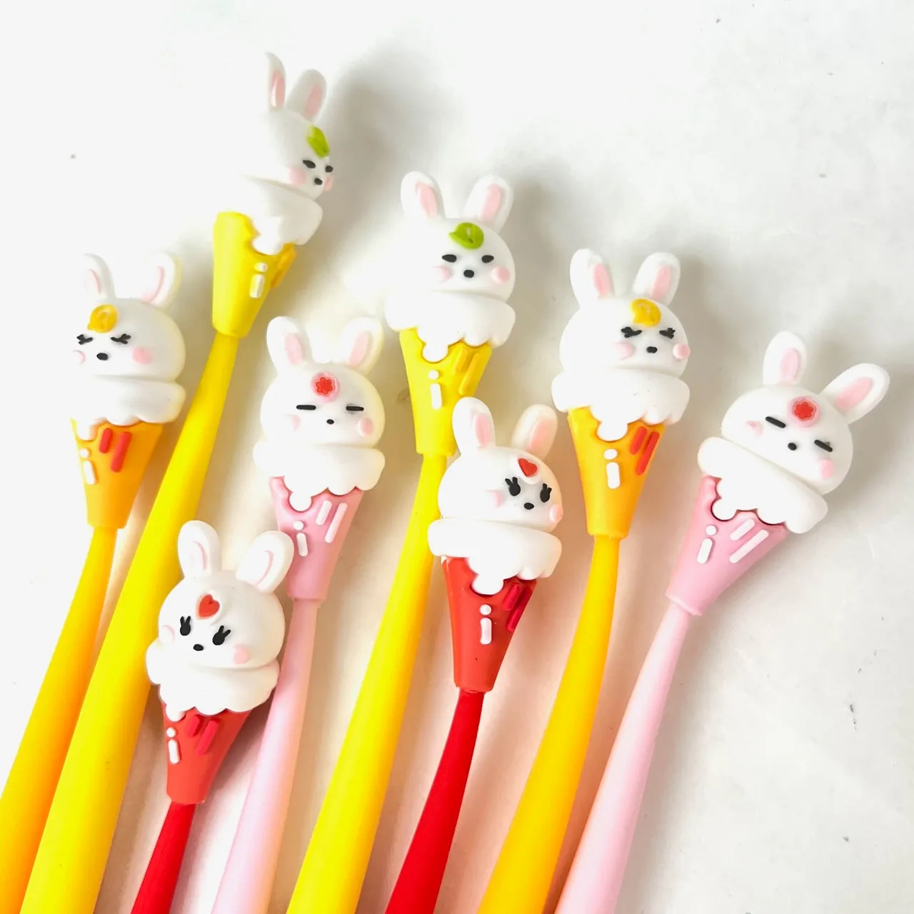 22487 RABBIT ICE CREAM WIGGLE GEL PEN-48