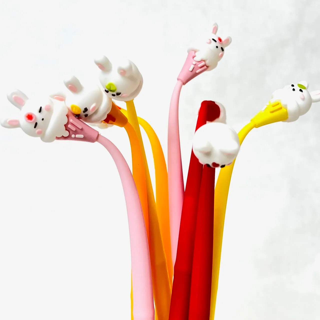 22487 RABBIT ICE CREAM WIGGLE GEL PEN-48
