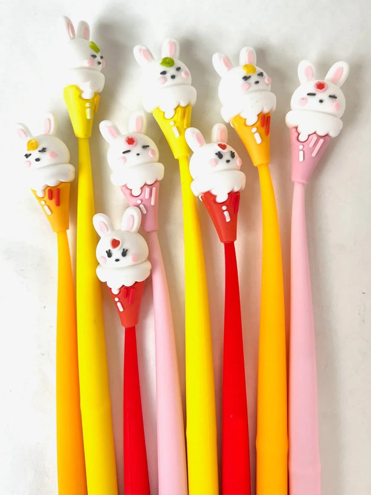 22487 RABBIT ICE CREAM WIGGLE GEL PEN-48