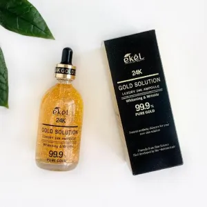 24K Gold Ampoule Solution by EKEL, 100ml