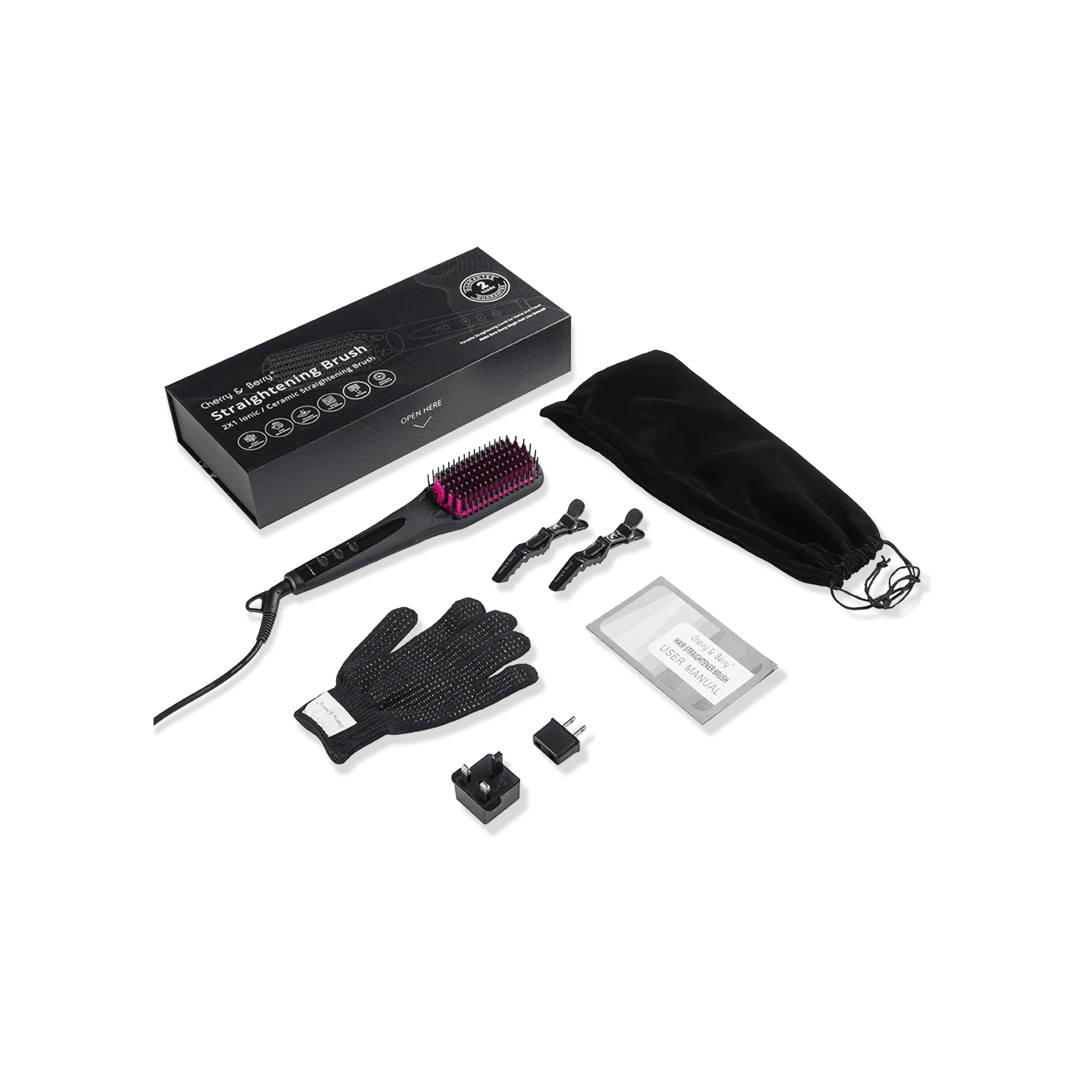 2x1 Ionic / hair Straightening Brush