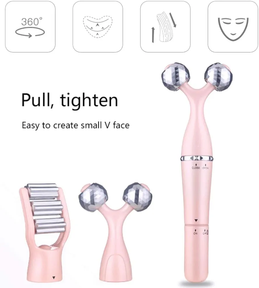 3-In-1 Electric Facial Massager