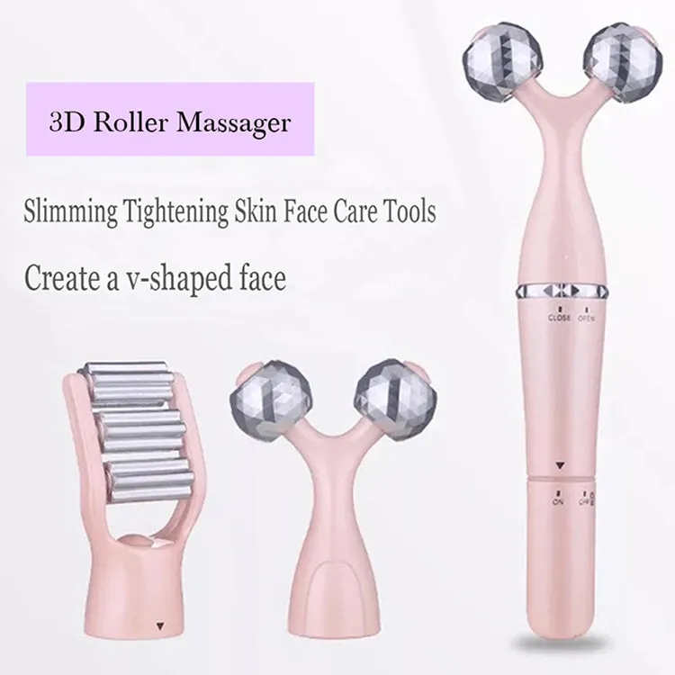 3-In-1 Electric Facial Massager