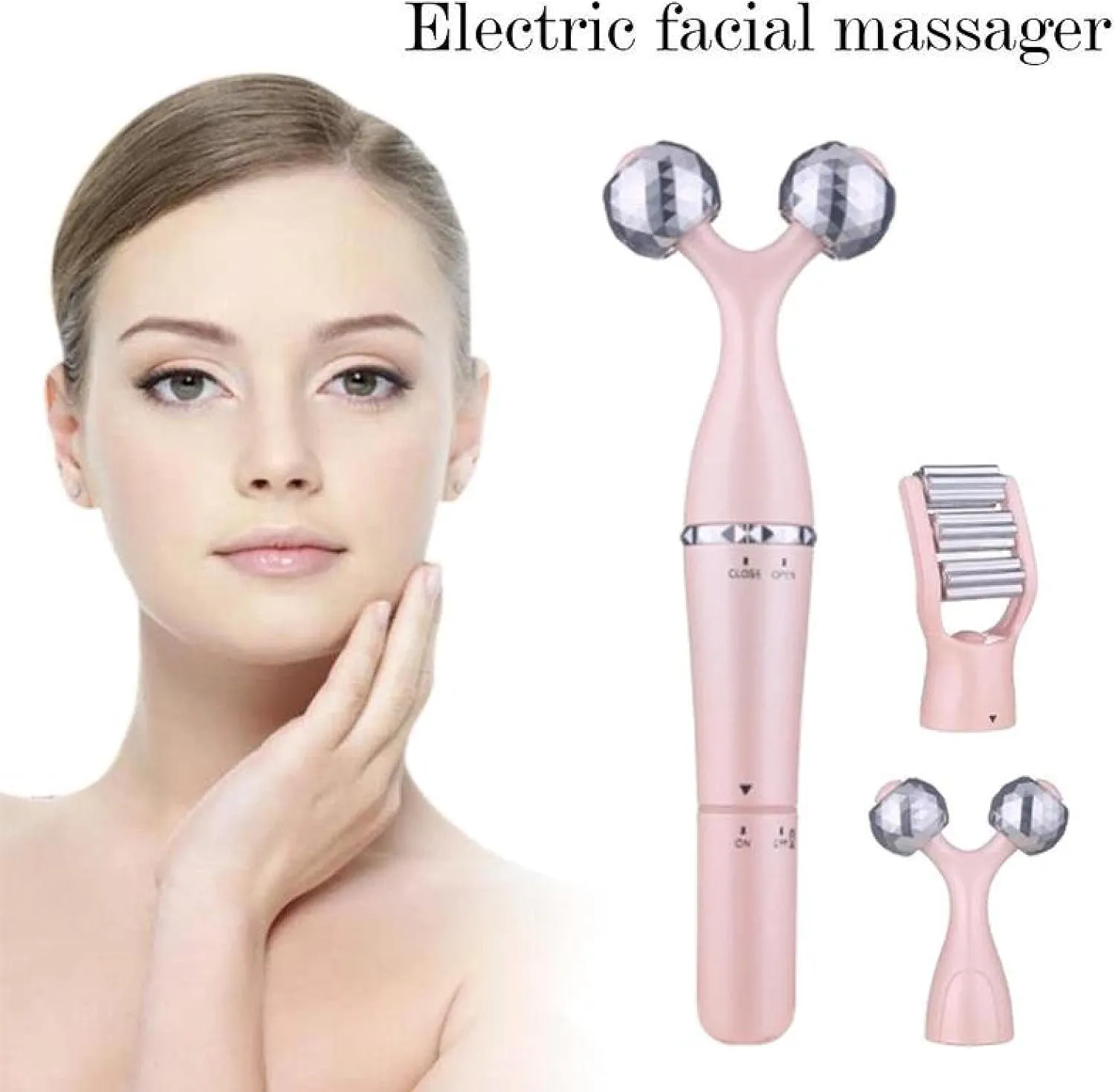 3-In-1 Electric Facial Massager