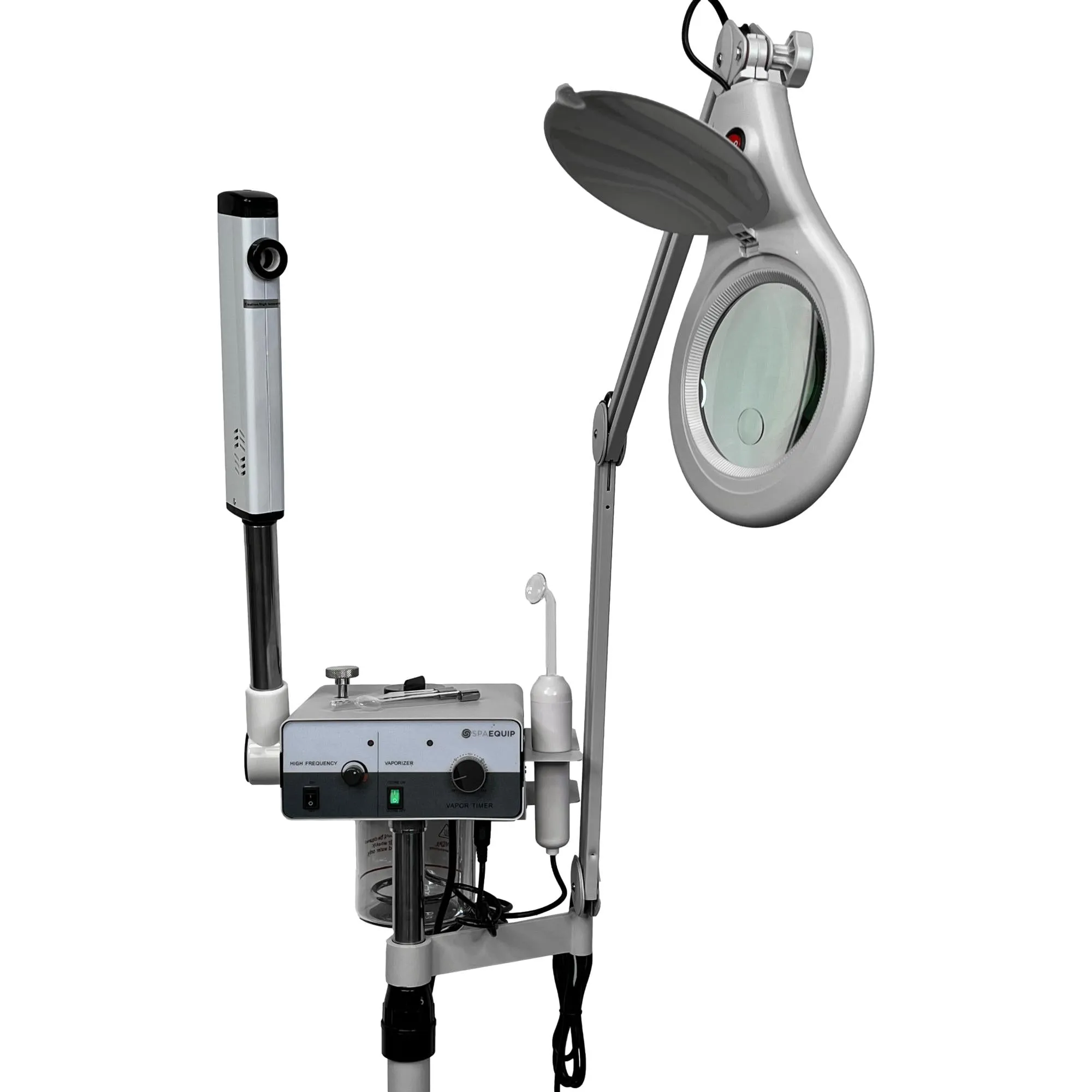 3-in-1 Steamer, Mag Lamp, & High Frequency