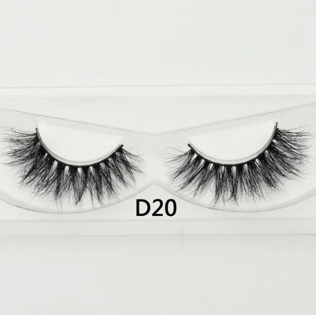 3D mink long lasting natural volume eyelashes
