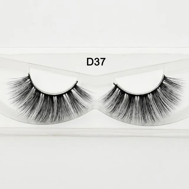 3D mink long lasting natural volume eyelashes