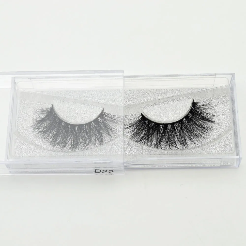 3D mink long lasting natural volume eyelashes