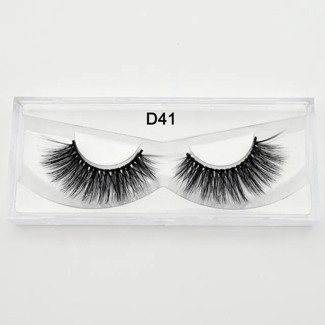 3D mink long lasting natural volume eyelashes