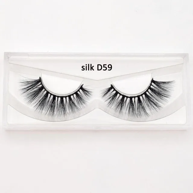 3D mink long lasting natural volume eyelashes