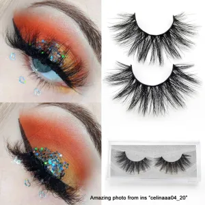 3D mink long lasting natural volume eyelashes