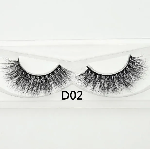 3D mink long lasting natural volume eyelashes