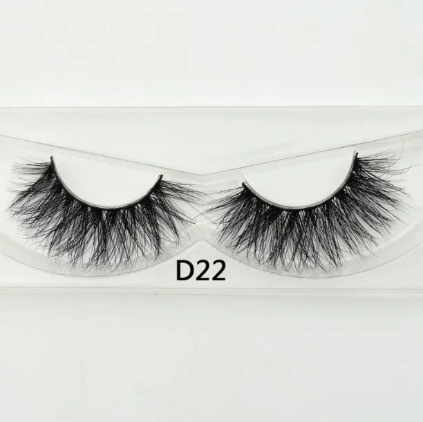 3D mink long lasting natural volume eyelashes