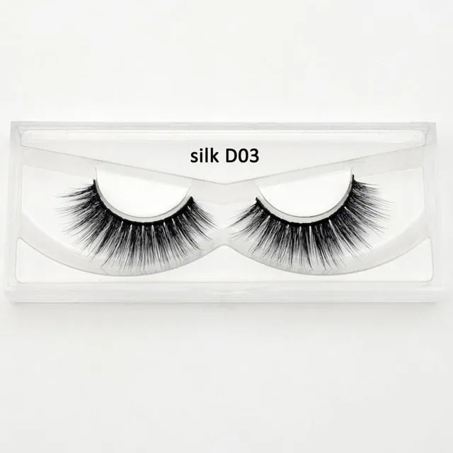 3D mink long lasting natural volume eyelashes