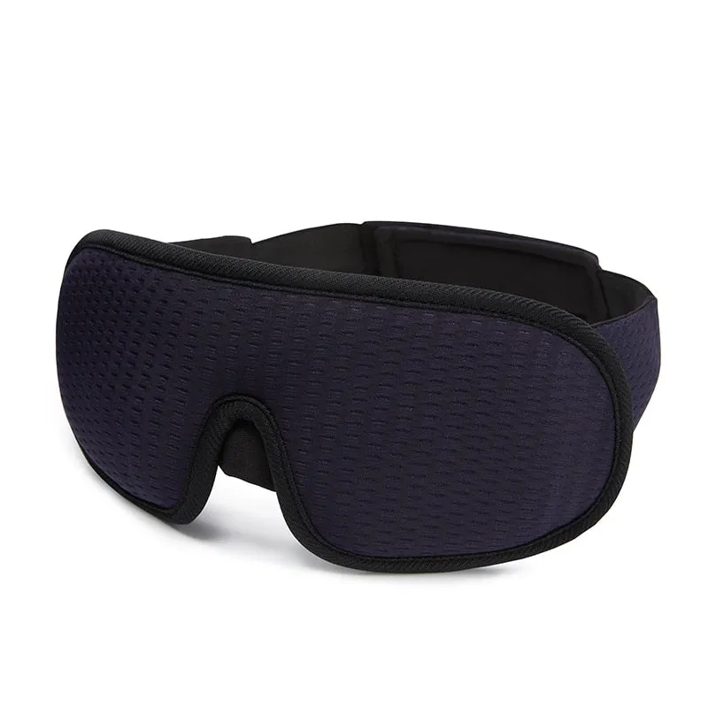3D Sleeping Mask Block Out Light Soft Padded Sleep Mask