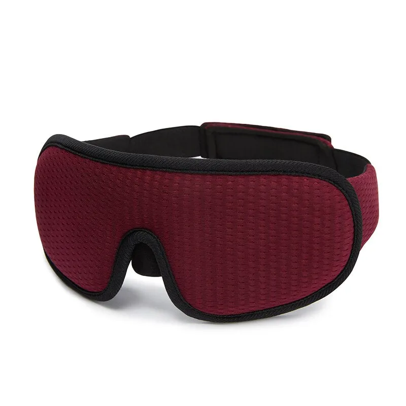 3D Sleeping Mask Block Out Light Soft Padded Sleep Mask