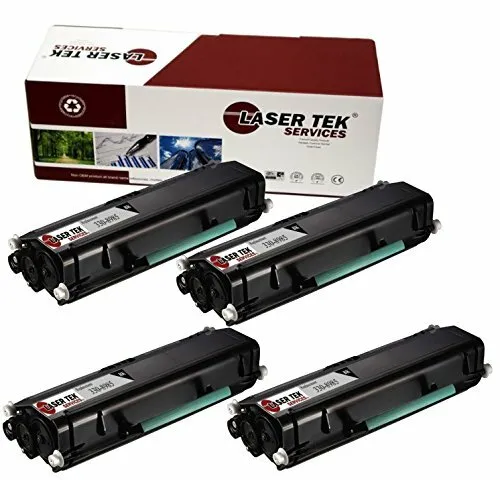 4 Pack Dell 3333 Black Compatible Toner Cartridge | Laser Tek Services