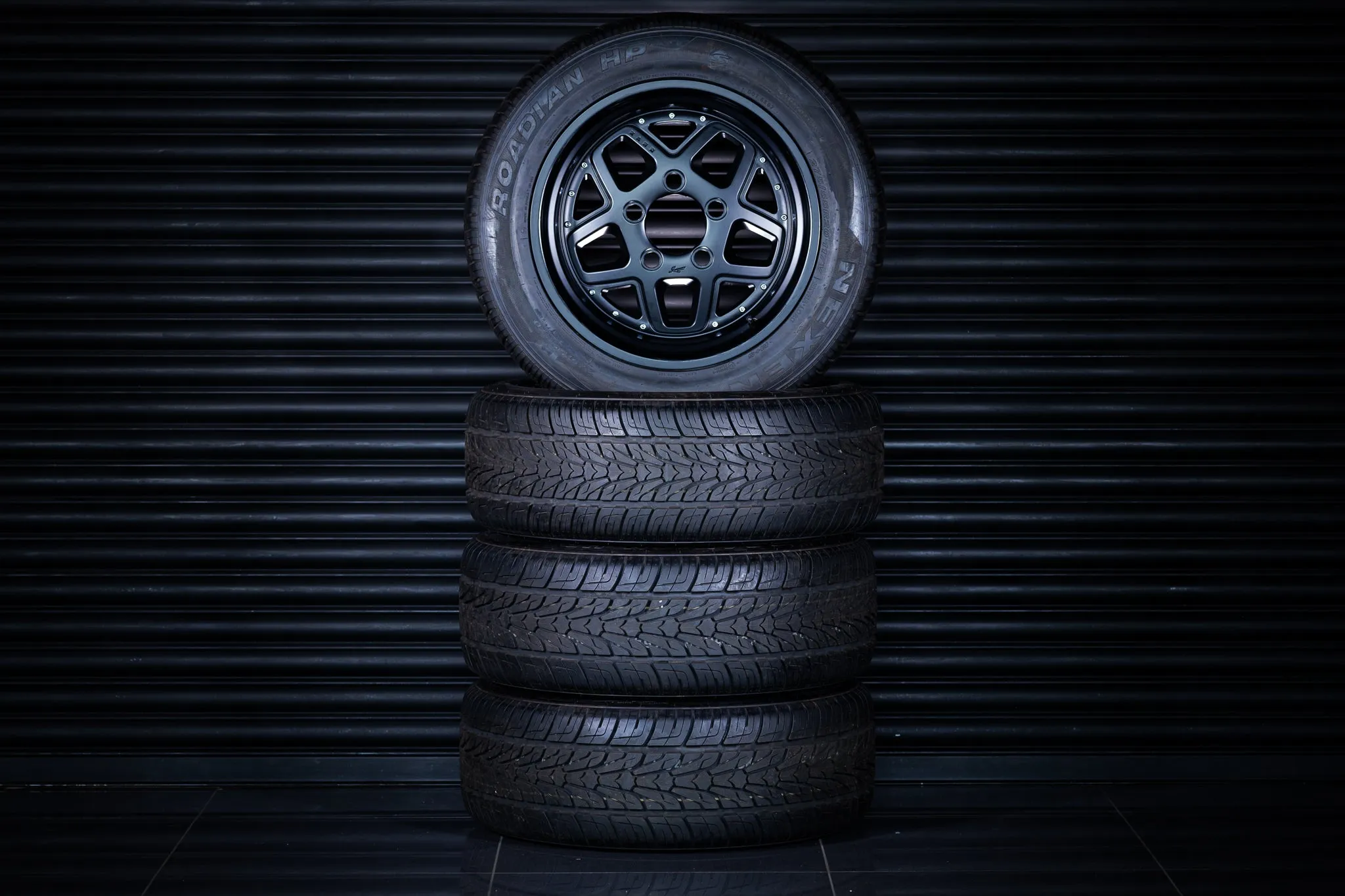 4 X Chelsea Truck Company Land Rover Defender (1991-2016)  Open Mondial Prototype -  Alloy Wheels & Tyre Package