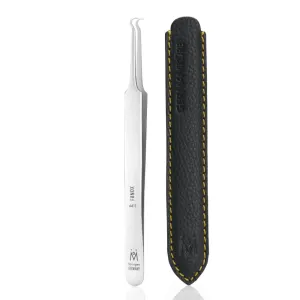 4411 - Comedone Remover Angled Tip Tweezers FINOX® Surgical Steel by GERmanikure