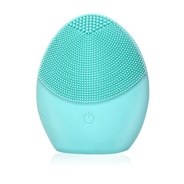 5 in 1 Electric Facial Cleanser Wash Face Cleaning Machine Skin Pore Cleaner Body Cleansing Massage Beauty Massager Clean Tools