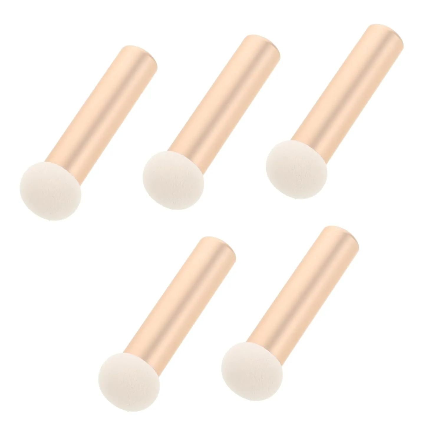5pcs Cosmetic Powder Brush Concealer Brush Eye Makeup Applicators for Everyday for Foundation and Loose Powder