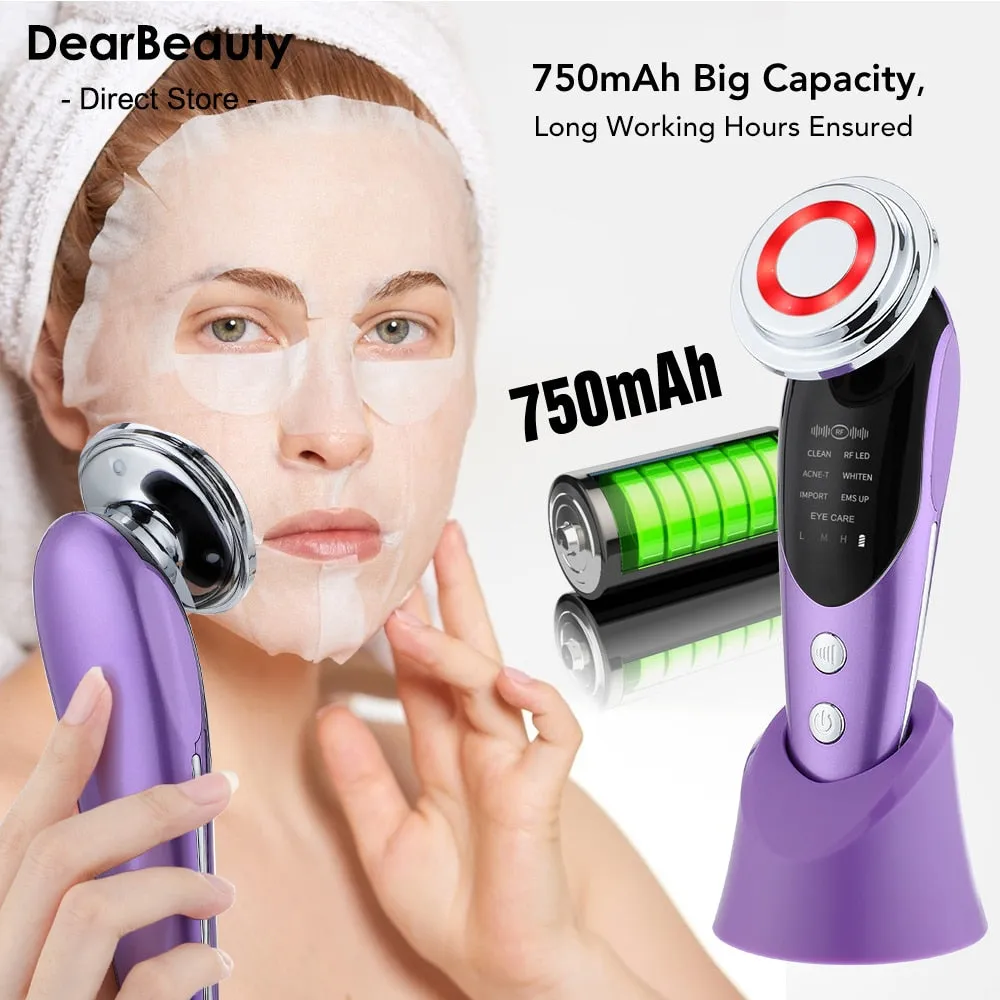 7 in 1 Face Lifting Device Skin Rejuvenation Wrinkle Remover