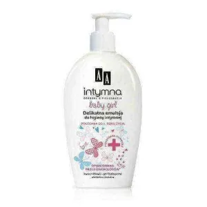 AA Intimate Baby Girl delicate emulsion for intimate hygiene 300ml 1  clean and dry intimate wash