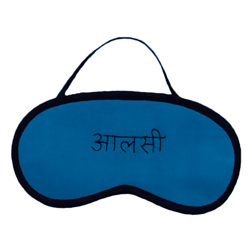 Aalsi (Blue) Eye Mask