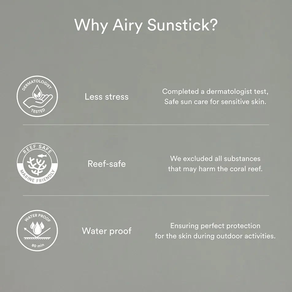 Abib Airy Sunstick Smoothing Bar 23g