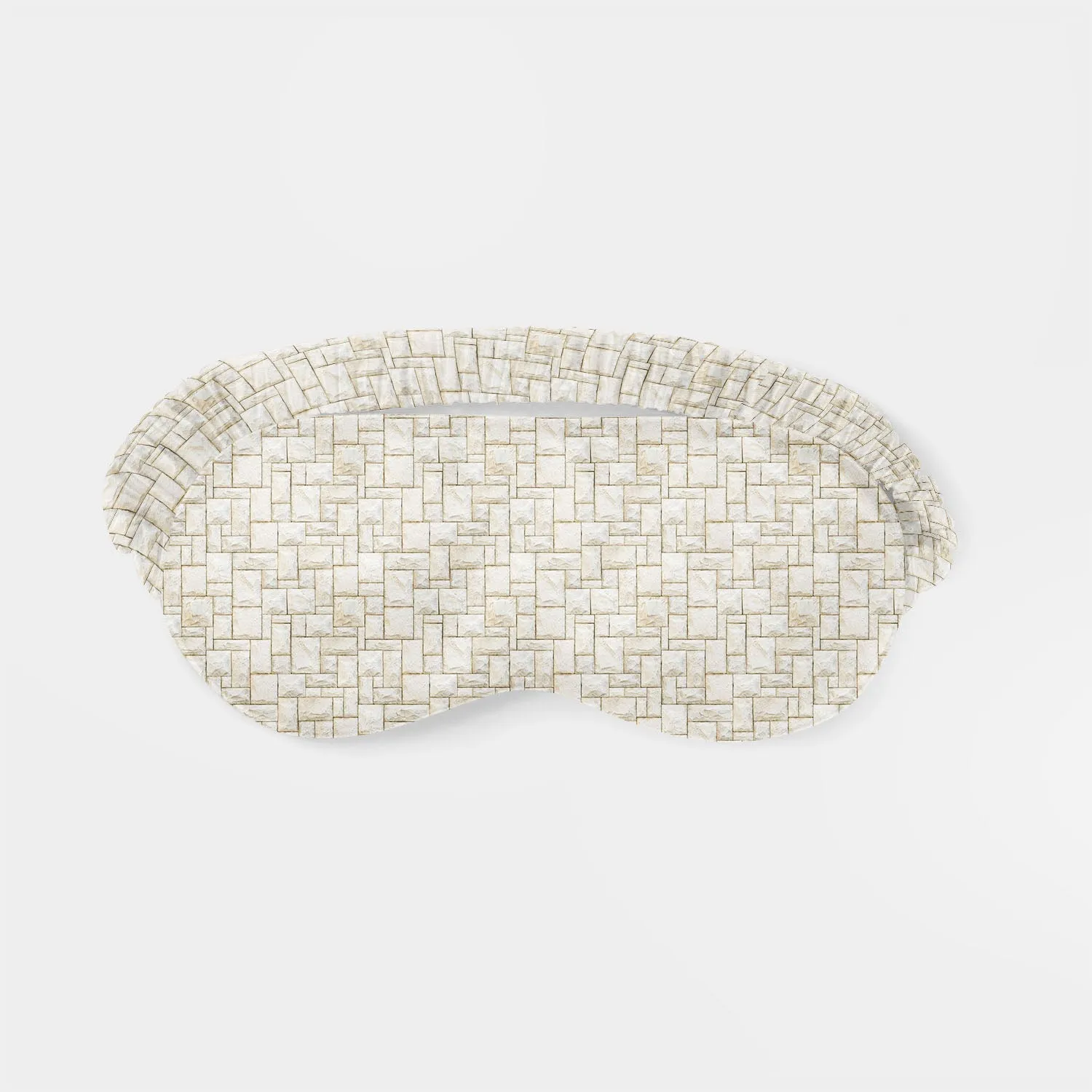 Abstract Surface Sleeping Eye Pad Blackout Eye Cover | Soft Anti-Allergic Eco-Friendly Natural Mulberry Silk Fabric