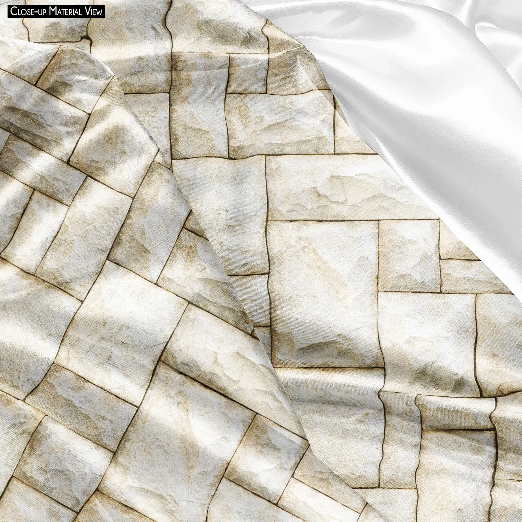 Abstract Surface Sleeping Eye Pad Blackout Eye Cover | Soft Anti-Allergic Eco-Friendly Natural Mulberry Silk Fabric