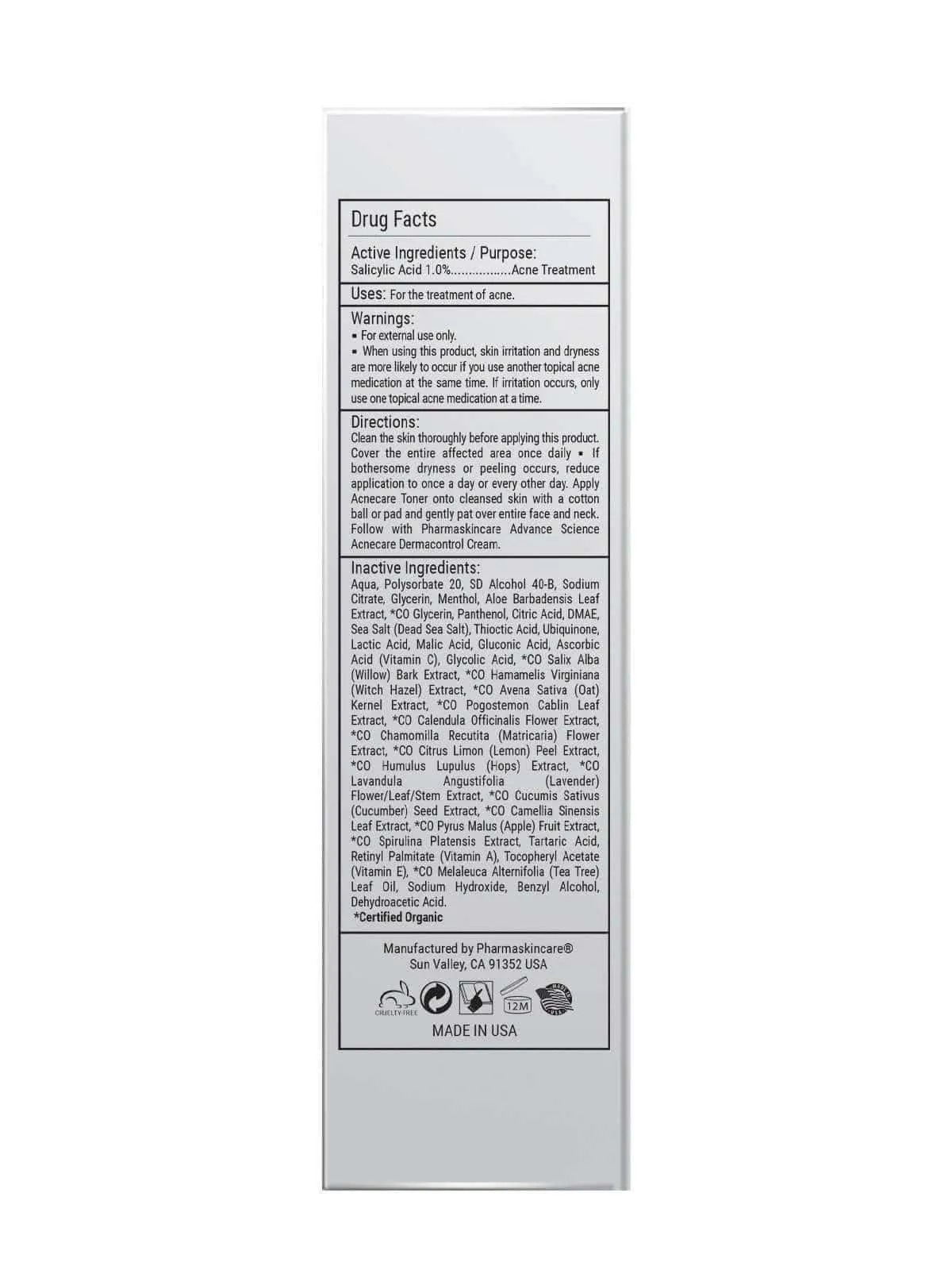 Acnecare Toner
