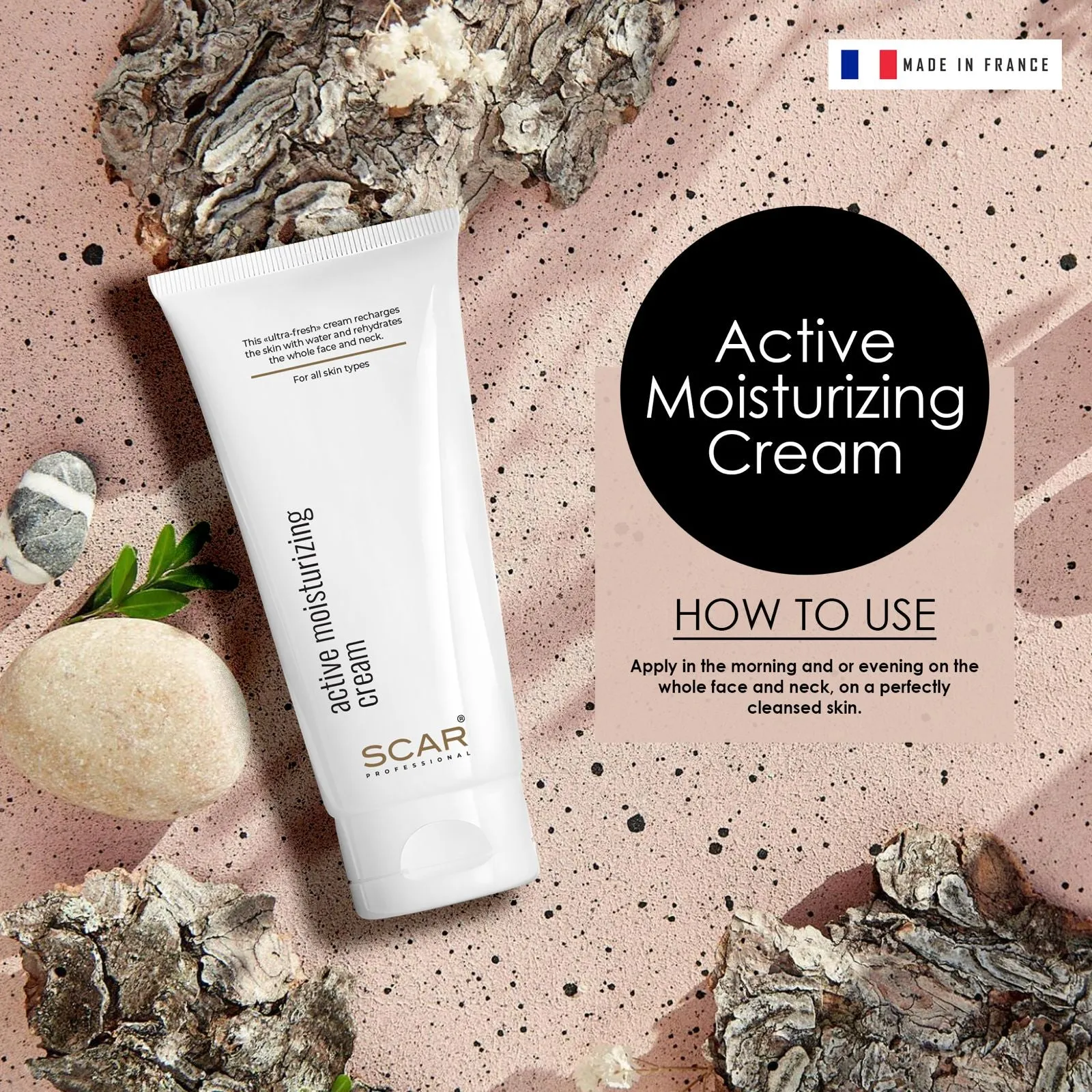 Active Moisturizing Cream 200ml Scar