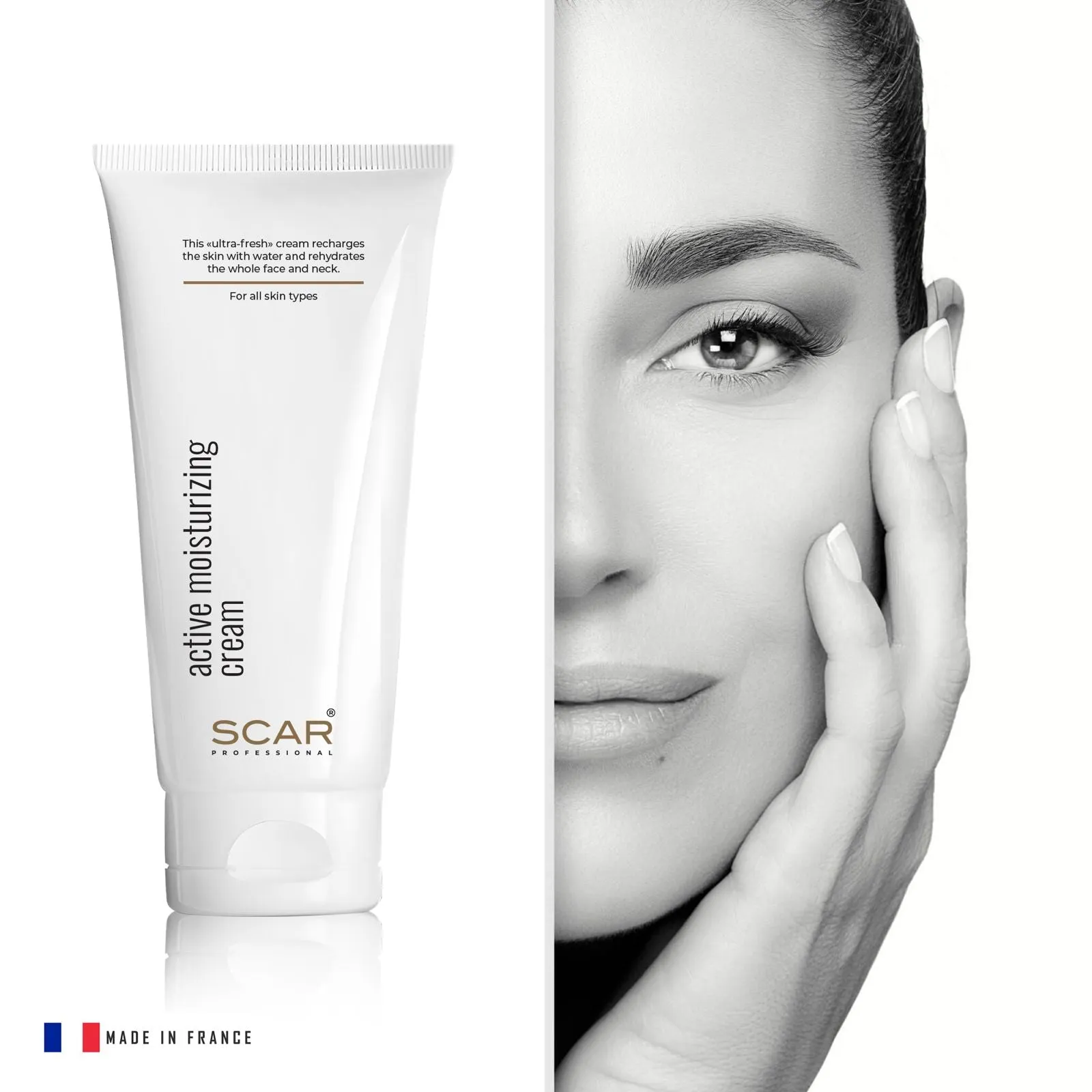 Active Moisturizing Cream 200ml Scar