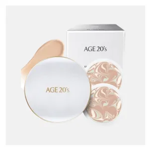 AGE20s Signature Essence Cover Pact Long Stay - Fondotinta   ricarica, 3 colori