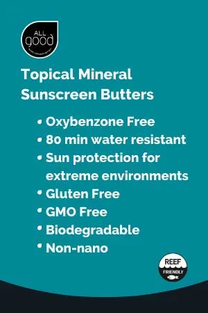 All Good Baby & Kids Mineral Sunscreen Combo Pack - SPF 50 Butter Stick & SPF 30 Lotion - Coral Reef Safe - Zinc Oxide