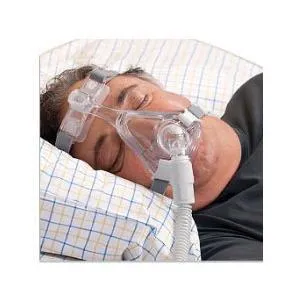 Amara Full Face CPAP Mask with Reduced Size Headgear and Frame, Medium