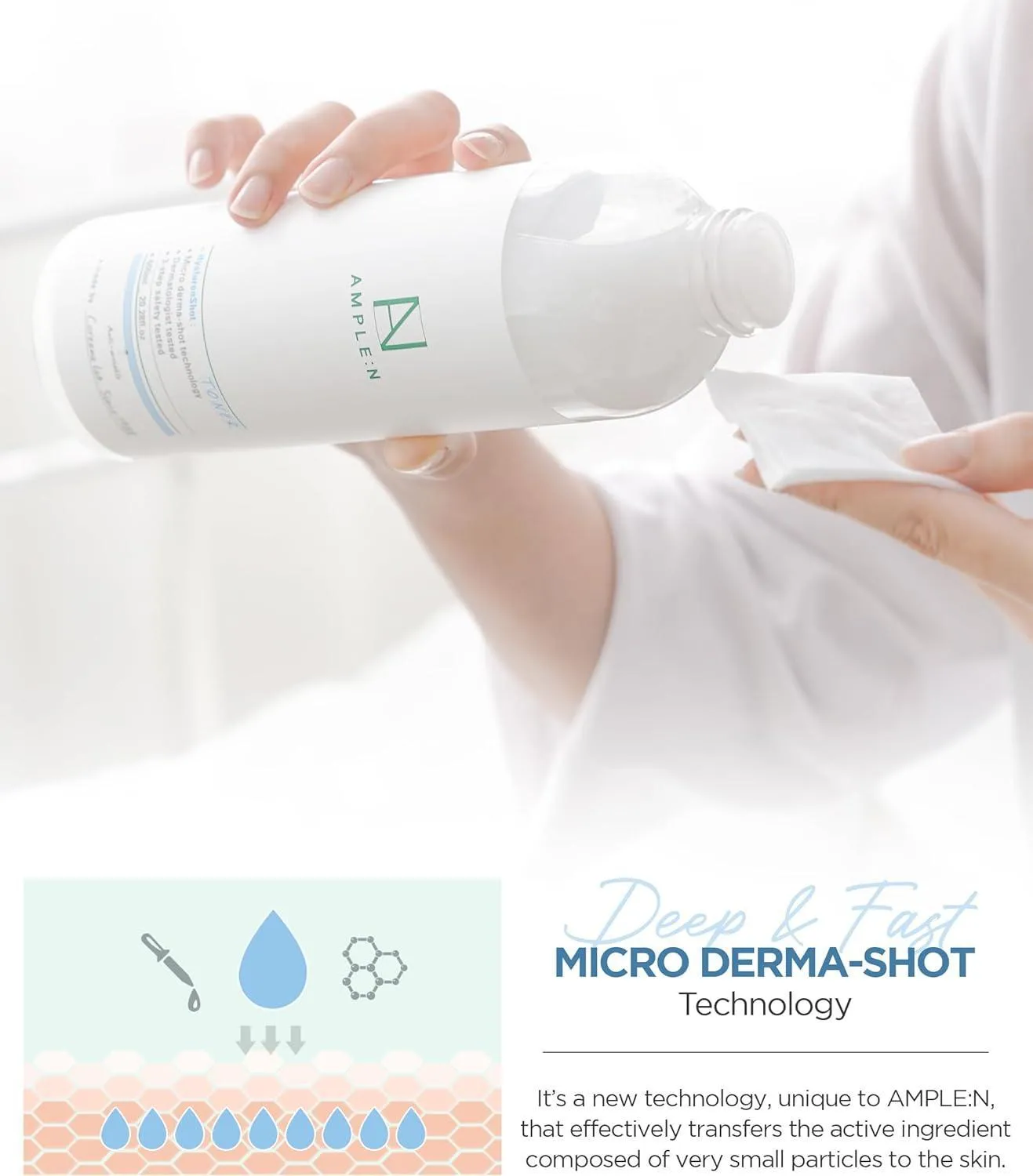 [AMPLE:N] Hyaluron Shot Toner 600ml