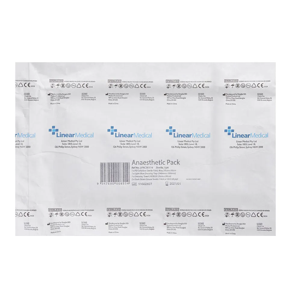 Anaesthetic Pack