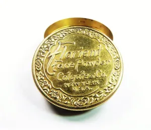 Antique Art Nouveau Colgate & Co Florient Face Powder Tin 1912 Film Prop
